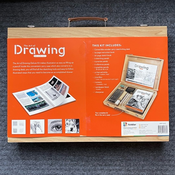 hinkler Toys Nwt The Art Of Drawing Deluxe Kit Poshmark